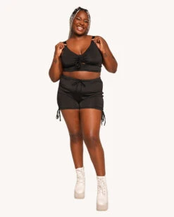 Getting Hyped Ruched Shorts -I Hear Raves Getting Hyped Ruched Top C1 Full 9d8de833 a4a3 4493 9358 562657650c40