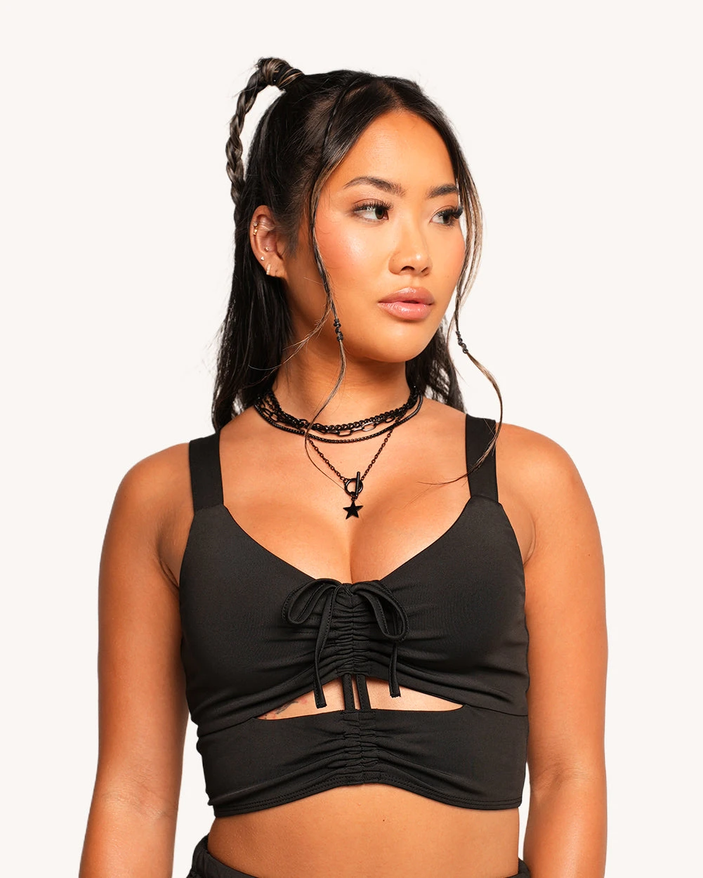 Getting Hyped Ruched Top 3 Getting Hyped Ruched Top