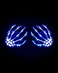 Pastease Glow In The Dark Skeleton Hands Pasties