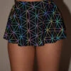 Glowkeeper Rainbow Reflective Skirt -I Hear Raves Glowkeeper Skirt Reflective