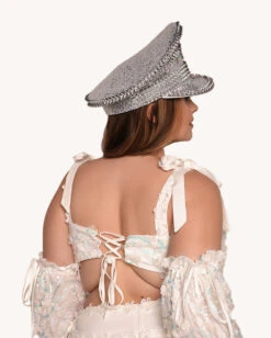 Heaven's Forever Floral Shoulder Tie Top With Sleeves -I Hear Raves Heaven s Forever Floral Shoulder Tie Top C1 Back