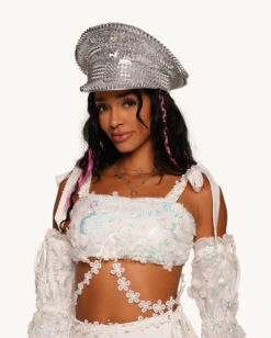 Heaven's Forever Floral Shoulder Tie Top With Sleeves -I Hear Raves Heaven s Forever Floral Shoulder Tie Top Front