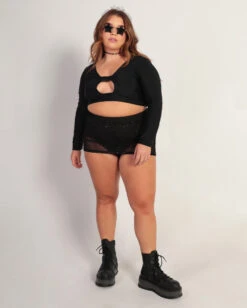 Holo Star Mini Skirt 19 Holo Star Mini Skirt -I Hear Raves Holo Star Mini Skirt C1 Full