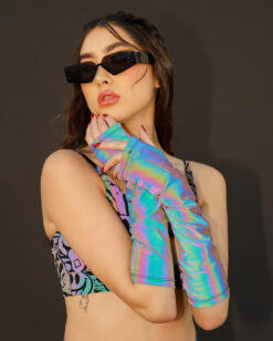 I Hear Raves -I Hear Raves Hologlow Rainbow Reflective Arm Sleeves Rainbow Lifestyle 8e80b373 e5cb 4dc1 8c40 6b1079fcf5d4 247x308 1