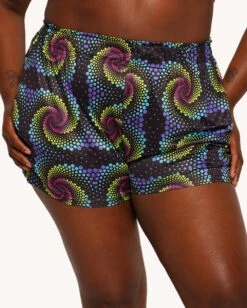 Hypno Relaxed Shorts 14 Hypno Relaxed Shorts -I Hear Raves Hypno Relaxed Short C1 Front