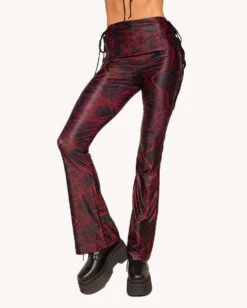 Infinite Matrix Bell Bottoms -I Hear Raves Infinite Matrix Bell Bottoms Front