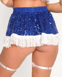 Into The Cosmos Sequin Skirt -I Hear Raves Into the Cosmos Sequin Skirt C1 Back
