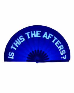 Is This The Afters? Hand Fan -I Hear Raves IsThistheAfters HandFan