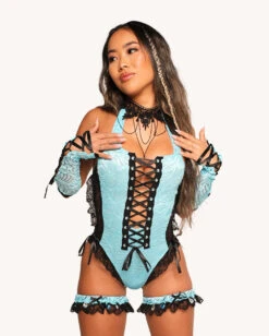 Jami Jones X IHR Lace Me Up Bodysuit