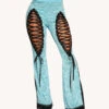 Jami Jones X IHR Lace Me Up Pants 1 Jami Jones X IHR Lace Me Up Pants -I Hear Raves Jami Jones x iHR Lace Me Up Pants Front