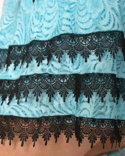 Jami Jones X IHR Lace Me Up Skirt 13 Jami Jones X IHR Lace Me Up Skirt -I Hear Raves Jami Jones x iHR Lace Me Up Skirt C1 Detail