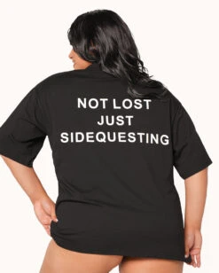 Just Sidequesting Tee -I Hear Raves Just Sidequesting Tee C1 Back