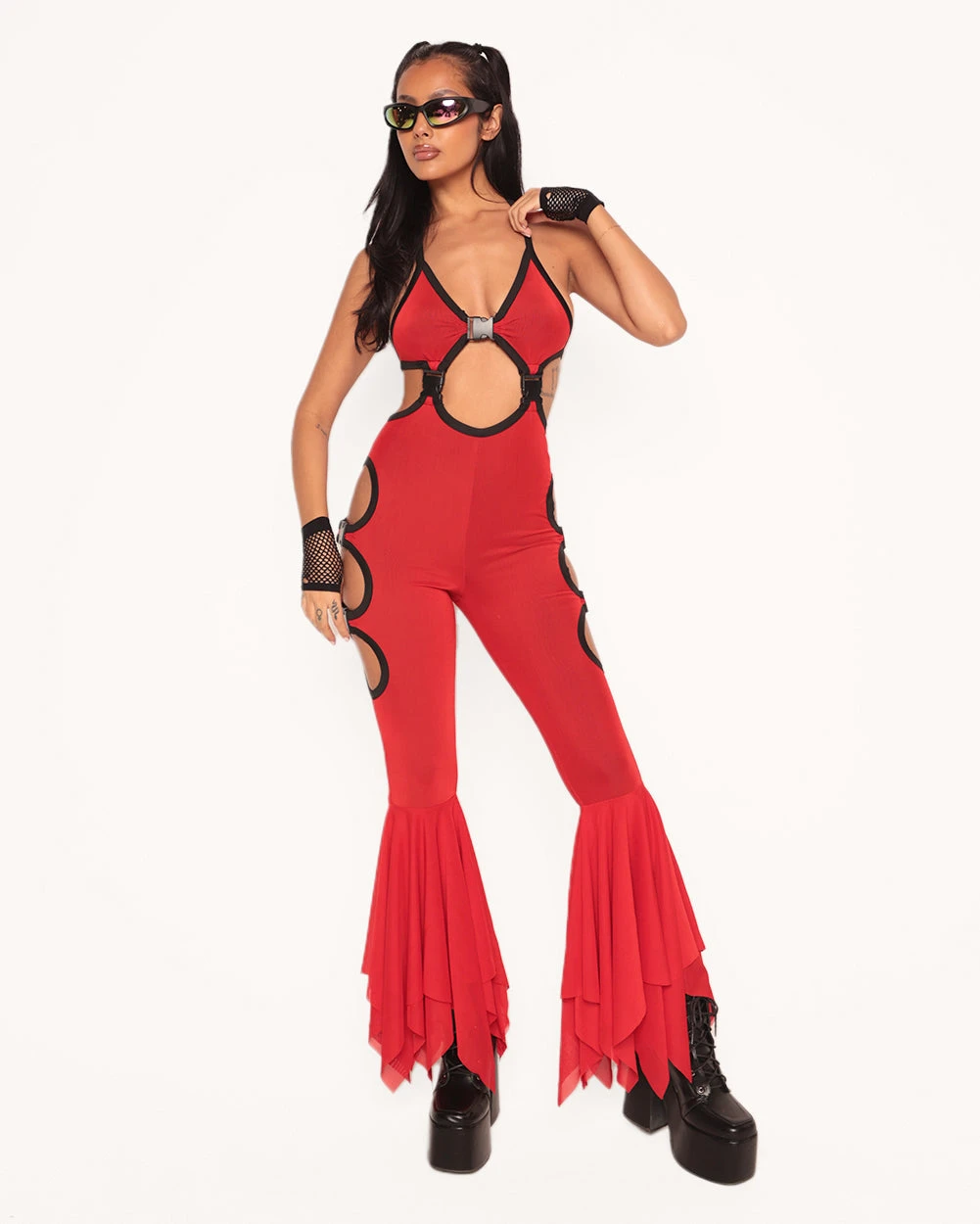 Kandi Diva X IHR Locked & Loaded Jumpsuit 3 Kandi Diva X IHR Locked & Loaded Jumpsuit