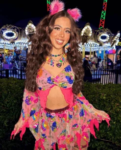 Katie Kayyyy X IHR Rainbow Road Top With Sleeves