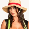 King Of The Seas Straw Hat -I Hear Raves King of the Seas Straw Hat Front