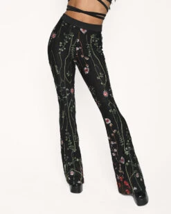 Lace Flowerfields Stretch Pants
