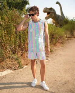 Reckless Men's Reflective Jersey 9 Reckless Men's Reflective Jersey -I Hear Raves LostLands20258677 1