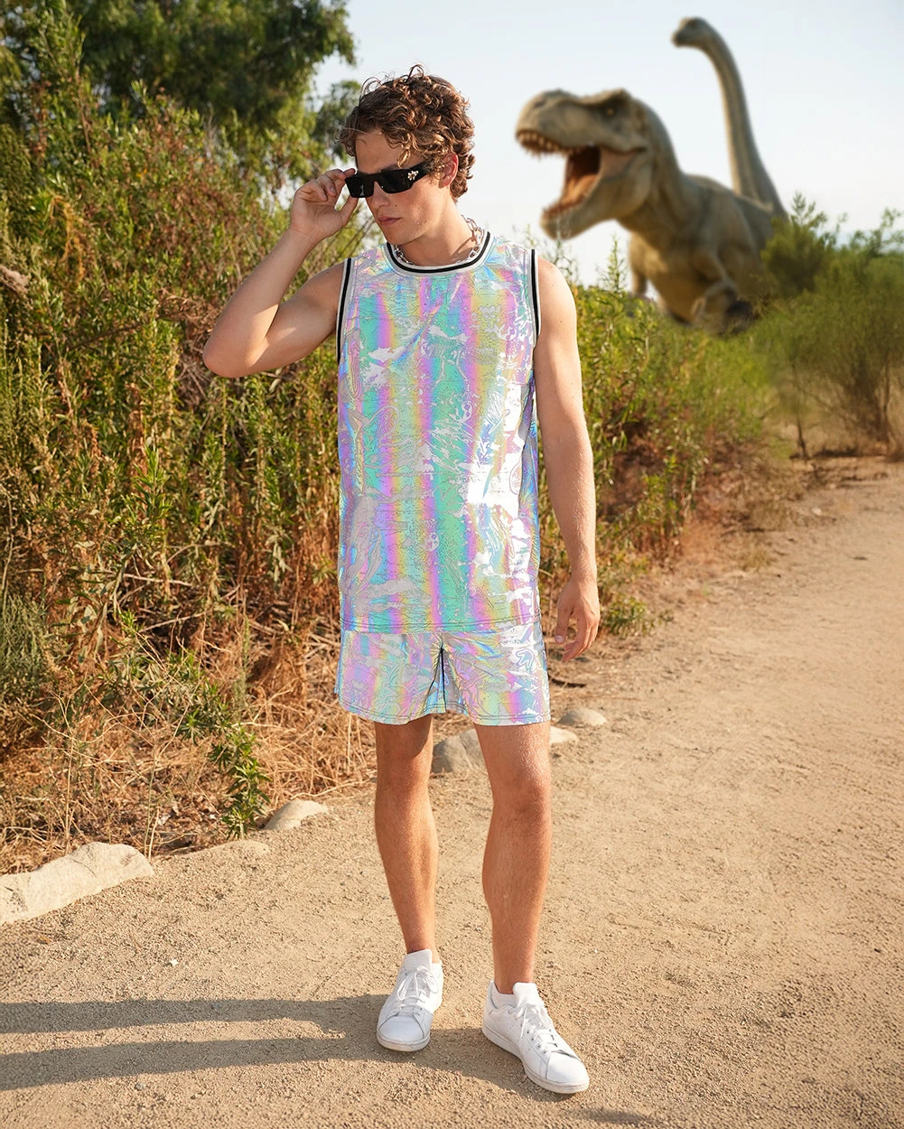 Reckless Men's Reflective Jersey 5 Reckless Men's Reflective Jersey - Image 3