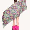 Leblunt X IHR Love Vortex Pashmina -I Hear Raves Love Vortex Pashmina Back