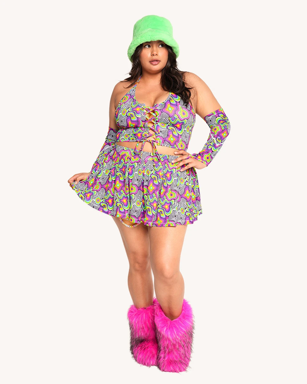 Leblunt X IHR Love Vortex Skirt 12 Leblunt X IHR Love Vortex Skirt - Image 10