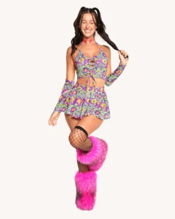 Leblunt X IHR Love Vortex Skirt 17 Leblunt X IHR Love Vortex Skirt -I Hear Raves Love Vortex Skirt Full 1