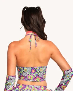 Leblunt X IHR Love Vortex Top With Sleeves 14 Leblunt X IHR Love Vortex Top With Sleeves -I Hear Raves Love Vortex Top Set Back