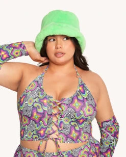 Leblunt X IHR Love Vortex Top With Sleeves 17 Leblunt X IHR Love Vortex Top With Sleeves -I Hear Raves Love Vortex Top Set C1 Front