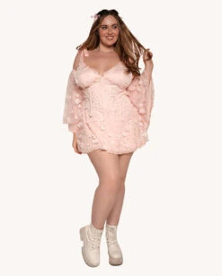 Magic In You Floral Dress With Sleeves -I Hear Raves Magic In You Floral Dress Set C1 Full