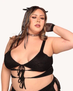 Make Up Or Break Up Lace Top -I Hear Raves Make Up or Break Up Lace Top Front C1 Front