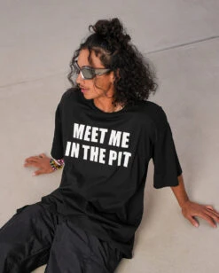 Meet Me In The Pit Oversized Tee