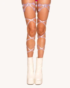 Meet You At Daisy Lane Pair Leg Wraps 8 Meet You At Daisy Lane Pair Leg Wraps -I Hear Raves Meet You at Daisy Lane Leg Wraps Lav Front 3c20820b 71bf 462d 9901 e8104d686aa4