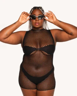 Midnight Drop Romper -I Hear Raves Midnight Drop Romper C1 Front