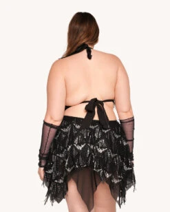 Moonlit Enchantment Pixie Dress 12 Moonlit Enchantment Pixie Dress -I Hear Raves Moonlit Enchantment Pixie Dress C1 Back