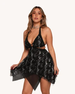 Moonlit Enchantment Pixie Dress