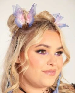 Mystical Wings Butterfly Pair Hair Clips -I Hear Raves Mystical Wings Butterfly Hair Clip Lav Front 1d03cb11 0e08 4572 b51a 890afd1a061d
