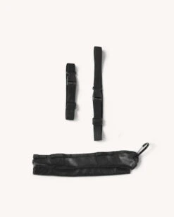 Night Rider Strap & Clip-on Faux Leather Fan Holster -I Hear Raves Night Rider 2 in 1 Strap Clip on Leather Fan Holster