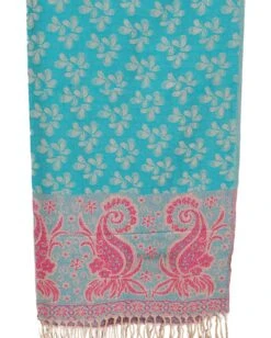 I Hear Raves 39 I Hear Raves -I Hear Raves Pixie Dreams Pashmina BluePink Detail