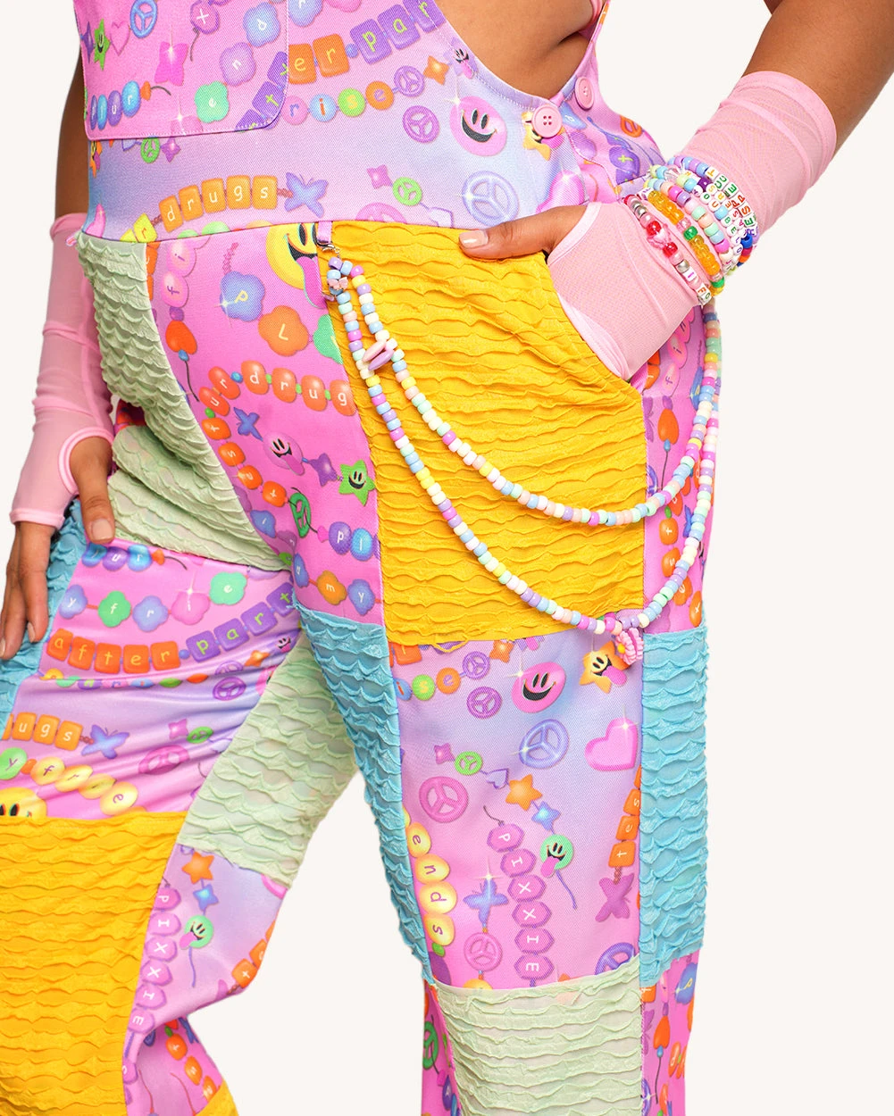 Pixxie Stixx X IHR Kandi Trip Overalls 15 Pixxie Stixx X IHR Kandi Trip Overalls - Image 13