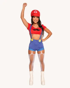 Player 1 Baddie Costume -I Hear Raves Player 1 Baddie Costume Full