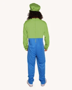 Player 2 Bro Costume -I Hear Raves Player 2 Bro Costume Back