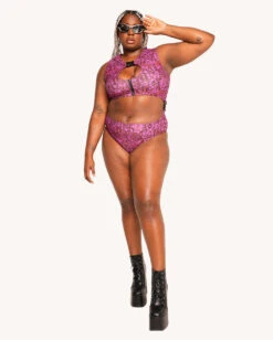 Post-Apocalyptic Bodysuit -I Hear Raves Post Apocalyptic Bodysuit with Sleeves C1 Full