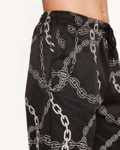 Power Surge Silver Reflective Men's Pants -I Hear Raves Power Surge Silver Reflective Men s Pants Detail