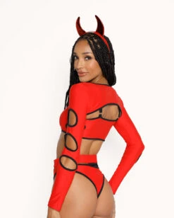 Pure Temptation Ultra Crop Top -I Hear Raves Pure Temptation Ultra Crop Top Back