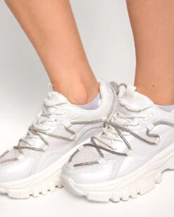 Quantum Leap Platform Sneakers 14 Quantum Leap Platform Sneakers -I Hear Raves Quantum Leap Platform Sneakers Wht Detail