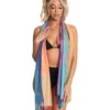 Rainbow Sherbet Pashmina -I Hear Raves Rainbow Sherbet Pashmina Rainbow Front