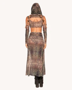 Raptor's Wake Dress -I Hear Raves Raptor s Wake Dress Back