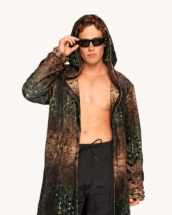 Raptor's Wake Robe -I Hear Raves Raptor s Wake Robe Front