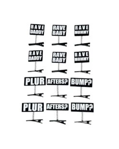 Rave Fam Text Sprouts 12-pc Set