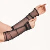 Rave Eleganza Mesh Fingerless Gloves 2 Rave Eleganza Mesh Fingerless Gloves -I Hear Raves Rave Eleganza Mesh Fingerless Gloves Front 4c876689 e714 4a6c 90ad 80c8be875226