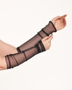 Rave Eleganza Mesh Fingerless Gloves